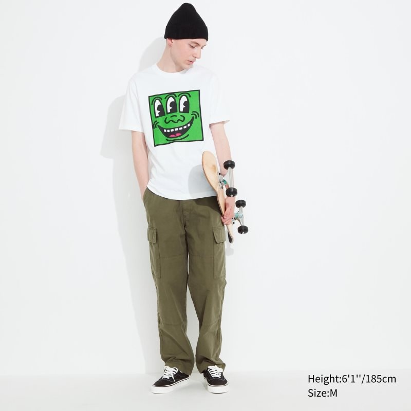T Shirts Uniqlo Ut Archive Ut Short Sleeve Graphic Keith Haring Homme Blanche | 4762519