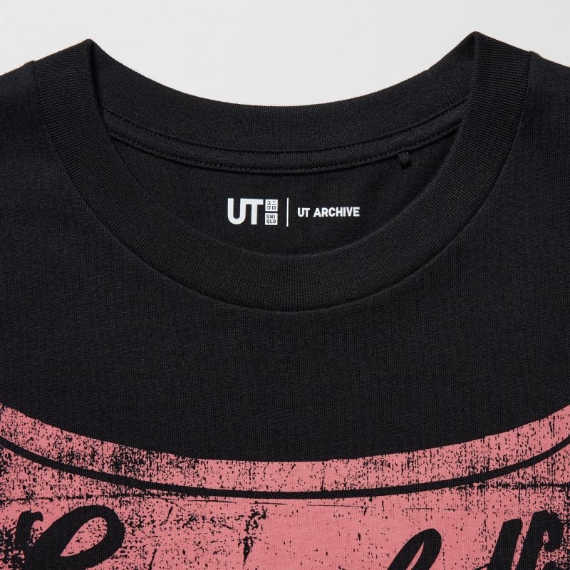 T Shirts Uniqlo Ut Archive Ut Short Sleeve Graphic Andy Warhol Homme Noir | 2932595