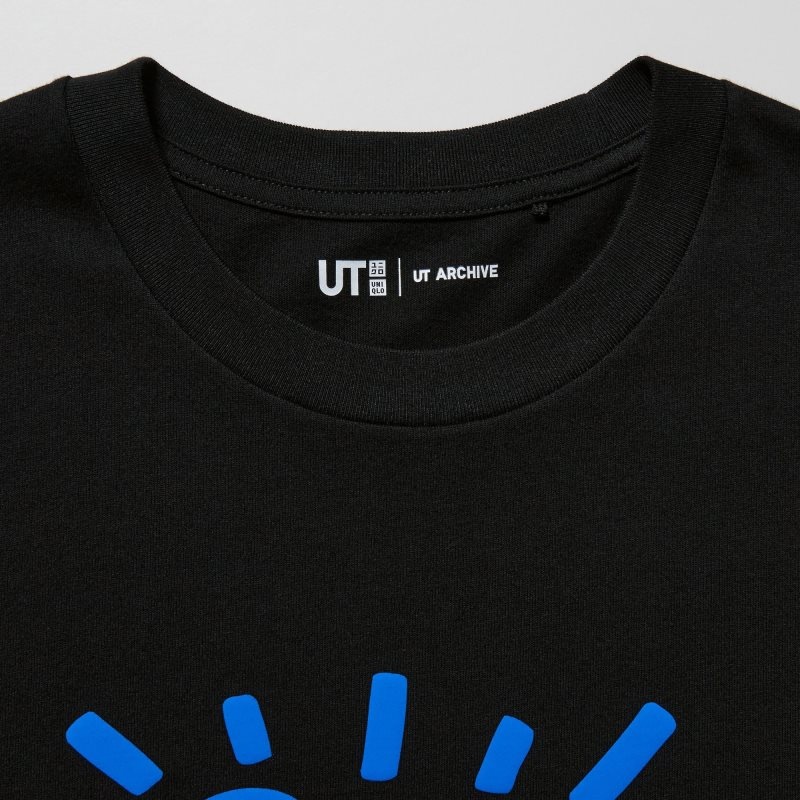 T Shirts Uniqlo Ut Archive Ut Short Sleeve Graphic Keith Haring Homme Noir | 7273603