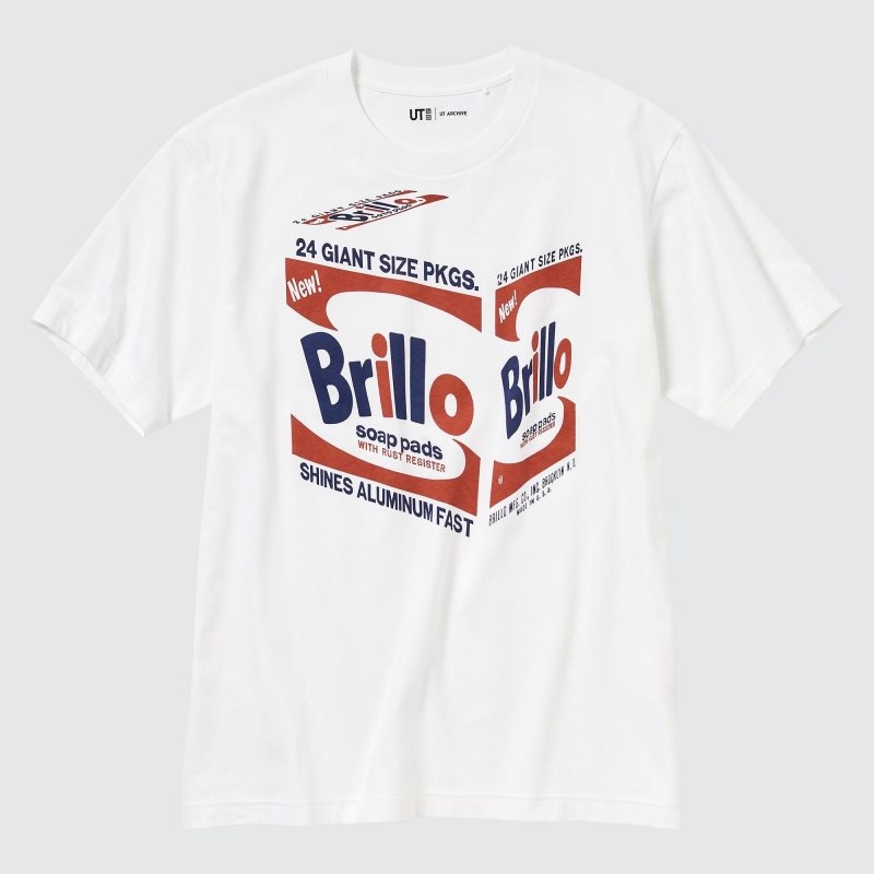 T Shirts Uniqlo Ut Archive Ut Short Sleeve Graphic Andy Warhol Homme Blanche | 6628334