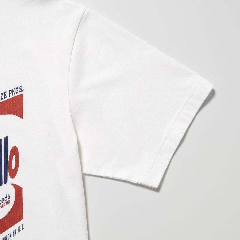 T Shirts Uniqlo Ut Archive Ut Short Sleeve Graphic Andy Warhol Homme Blanche | 6628334