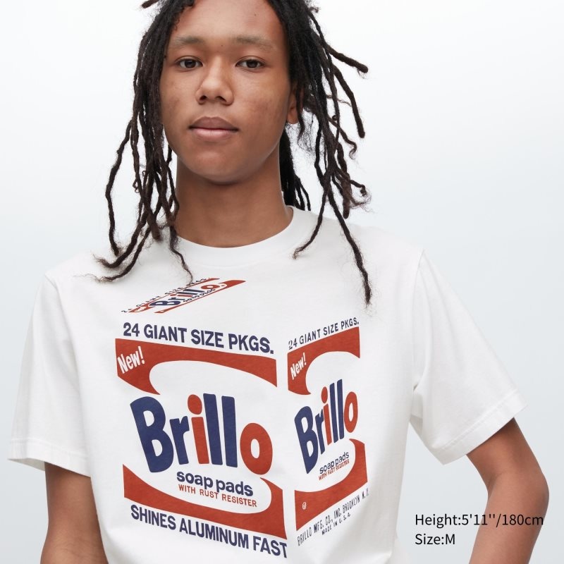 T Shirts Uniqlo Ut Archive Ut Short Sleeve Graphic Andy Warhol Homme Blanche | 6628334