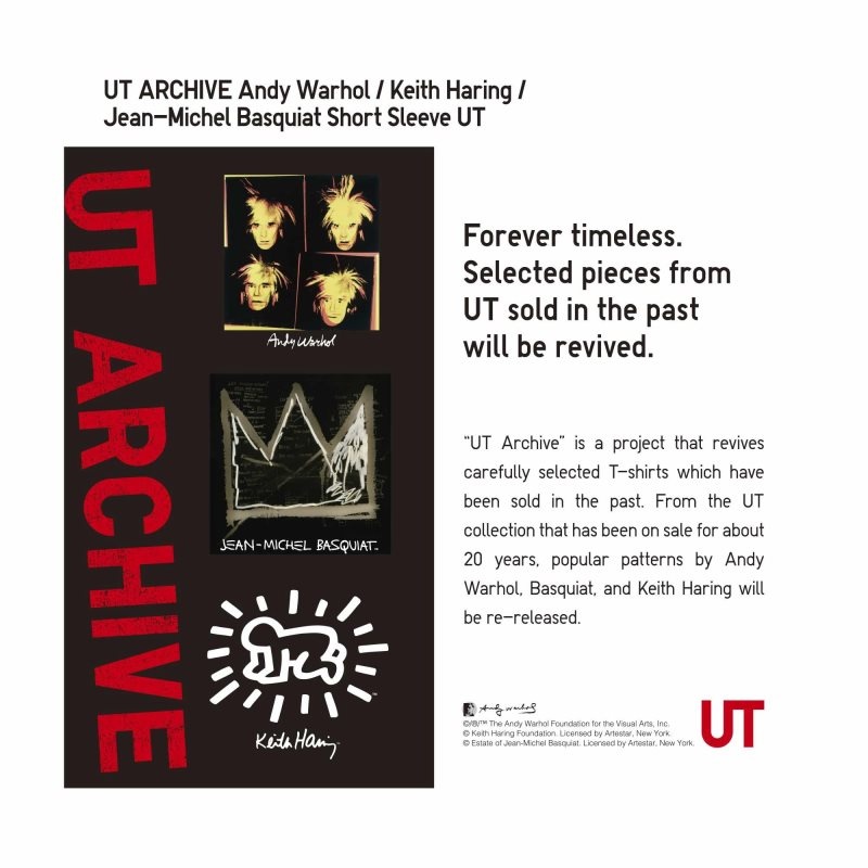 T Shirts Uniqlo Ut Archive Ut Short Sleeve Graphic Andy Warhol Homme Blanche | 2168796