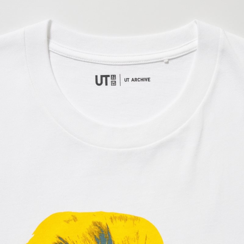 T Shirts Uniqlo Ut Archive Ut Short Sleeve Graphic Andy Warhol Homme Blanche | 2168796