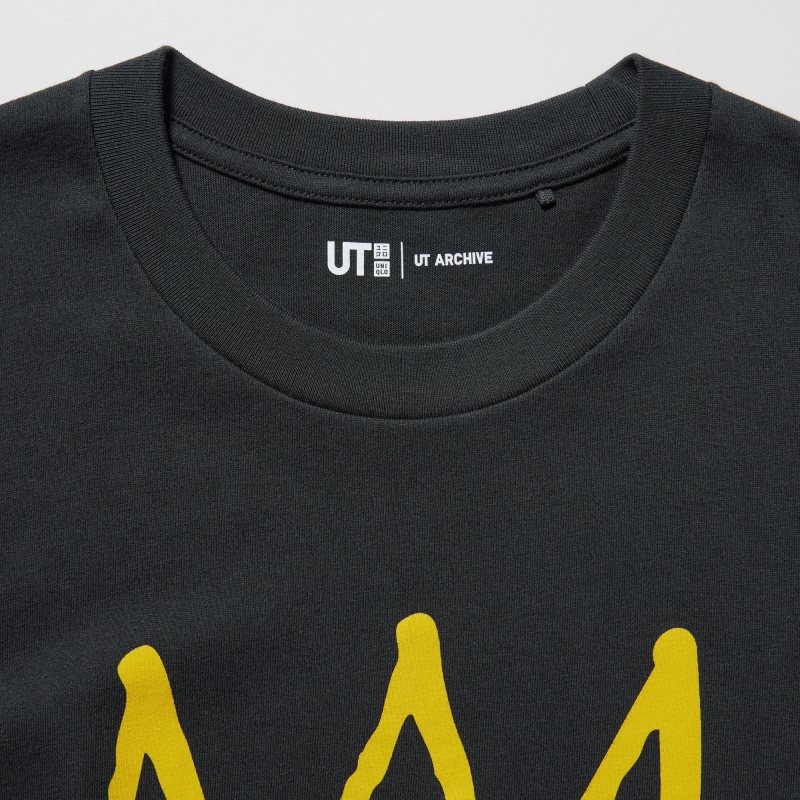 T Shirts Uniqlo Ut Archive Ut Short Sleeve Graphic Jean-michel Basquiat Homme Grise | 7981122