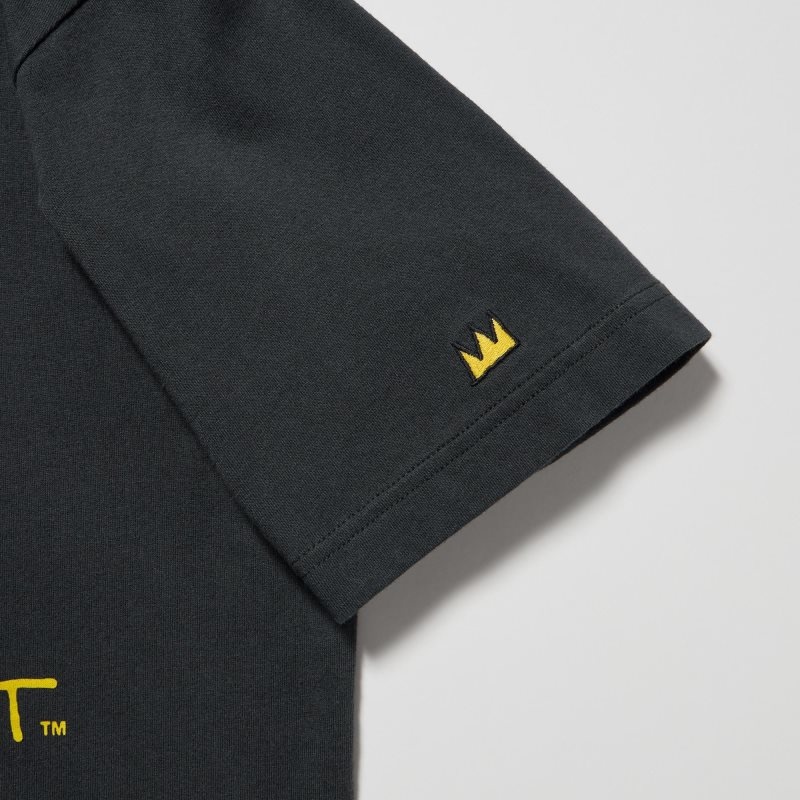 T Shirts Uniqlo Ut Archive Ut Short Sleeve Graphic Jean-michel Basquiat Homme Grise | 7981122