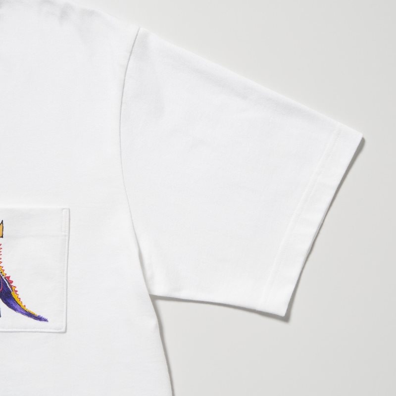 T Shirts Uniqlo Ut Archive Ut Short Sleeve Graphic Jean-michel Basquiat Homme Blanche | 3892457