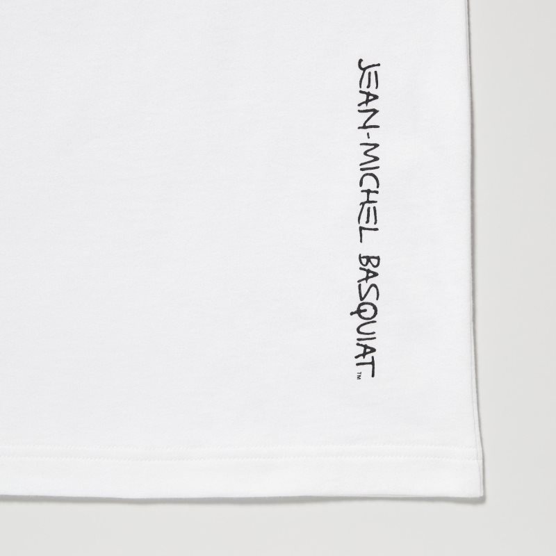 T Shirts Uniqlo Ut Archive Ut Short Sleeve Graphic Jean-michel Basquiat Homme Blanche | 3892457