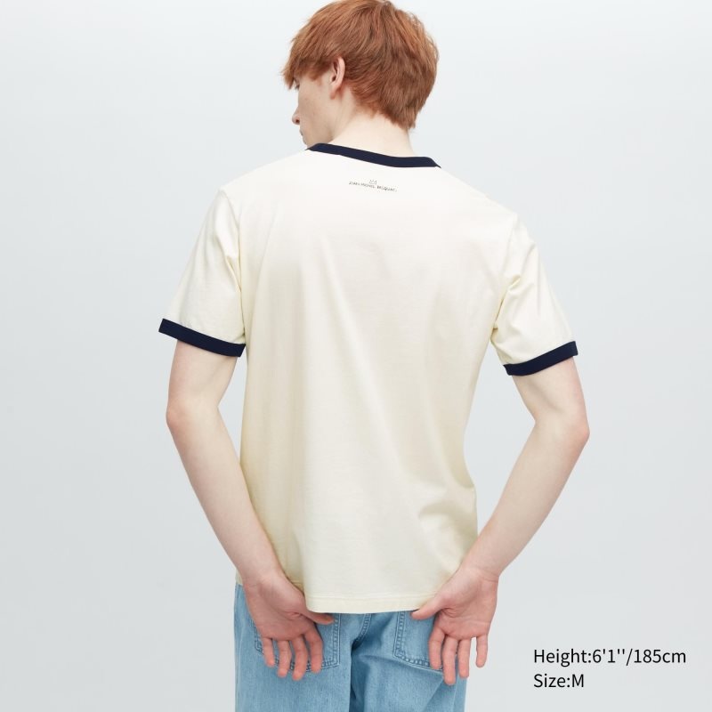T Shirts Uniqlo Ut Archive Ut Short Sleeve Graphic Jean-michel Basquiat Homme Blanche | 2809689