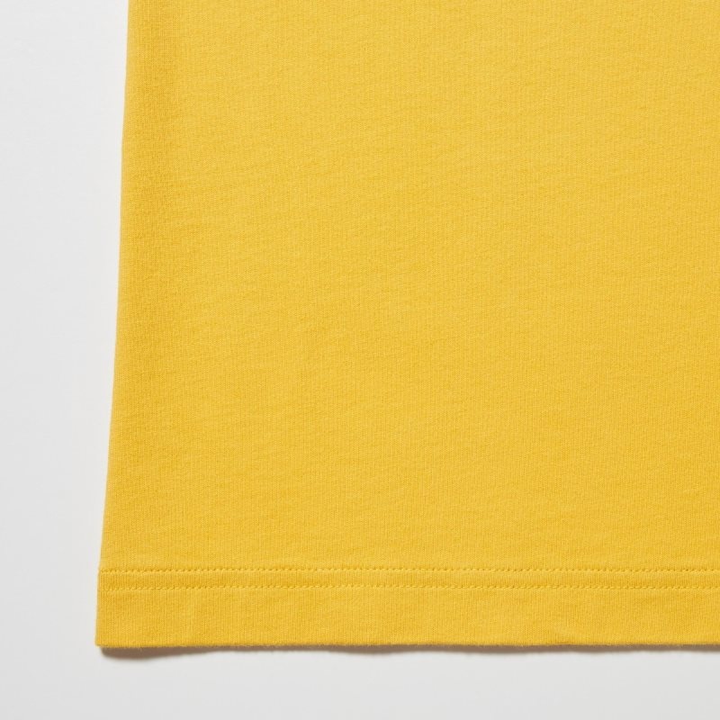 T Shirts Uniqlo Ut Archive Ut Short Sleeve Graphic Jean-michel Basquiat Homme Jaune | 1685501