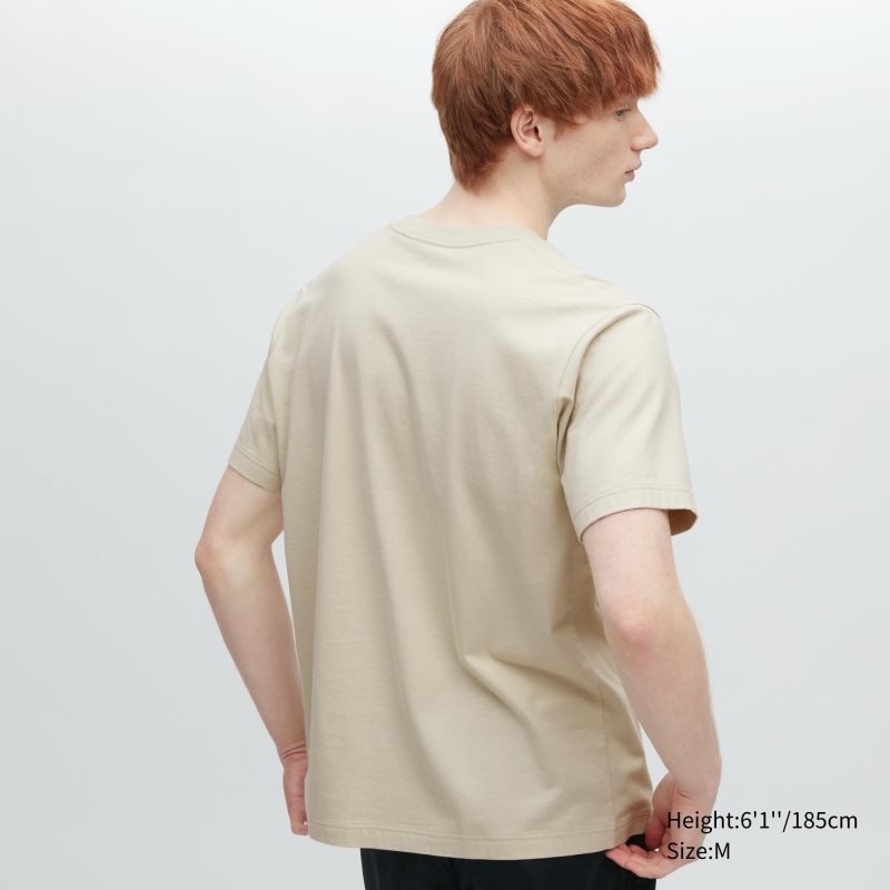 T Shirts Uniqlo Ut Archive Ut Short Sleeve Graphic Keith Haring Homme Beige | 973852