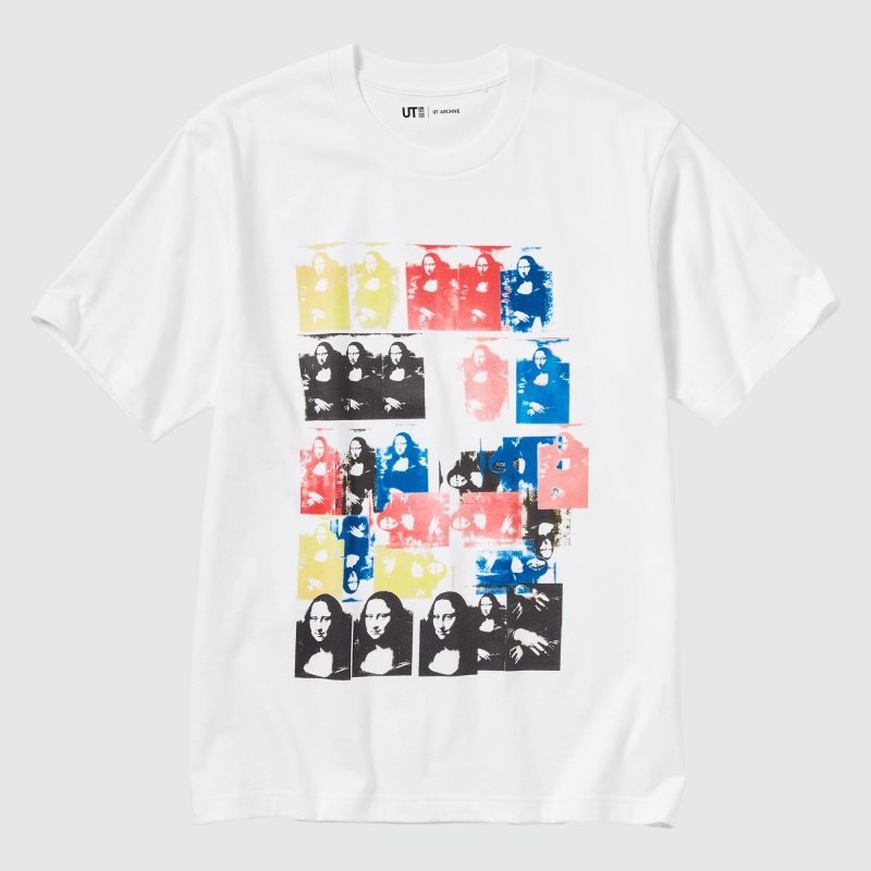 T Shirts Uniqlo Ut Archive Ut Short Sleeve Graphic Andy Warhol Homme Blanche | 9386635