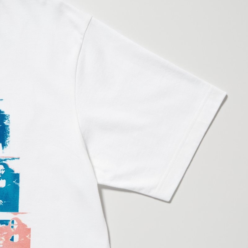 T Shirts Uniqlo Ut Archive Ut Short Sleeve Graphic Andy Warhol Homme Blanche | 9386635