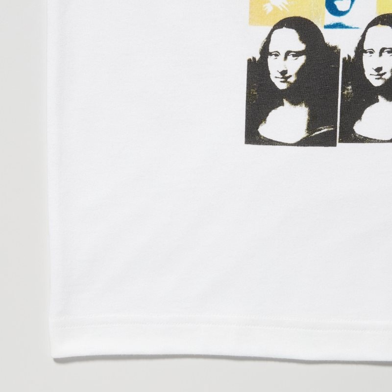 T Shirts Uniqlo Ut Archive Ut Short Sleeve Graphic Andy Warhol Homme Blanche | 9386635
