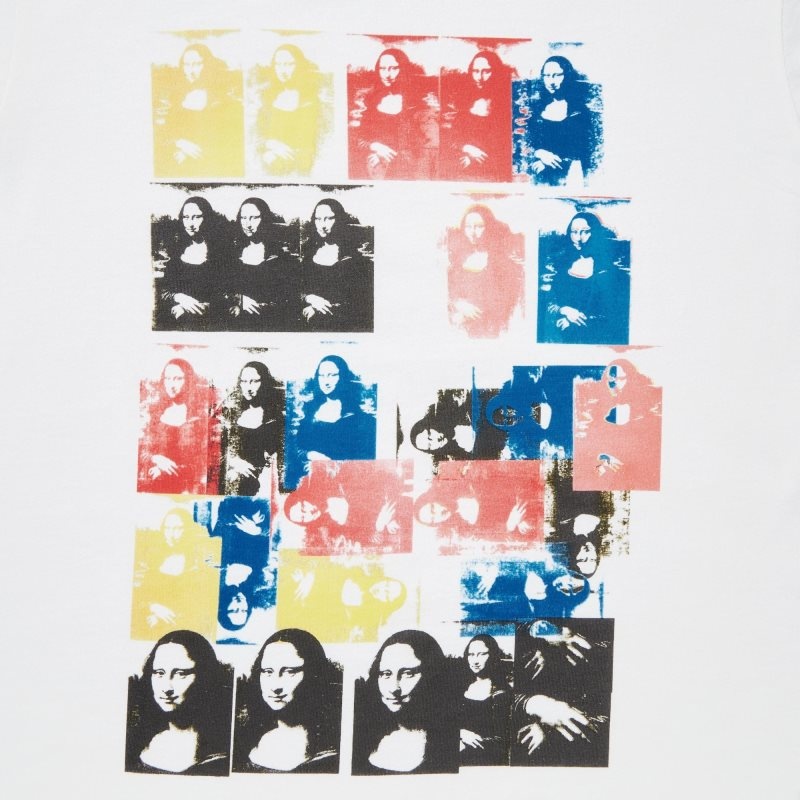 T Shirts Uniqlo Ut Archive Ut Short Sleeve Graphic Andy Warhol Homme Blanche | 9386635