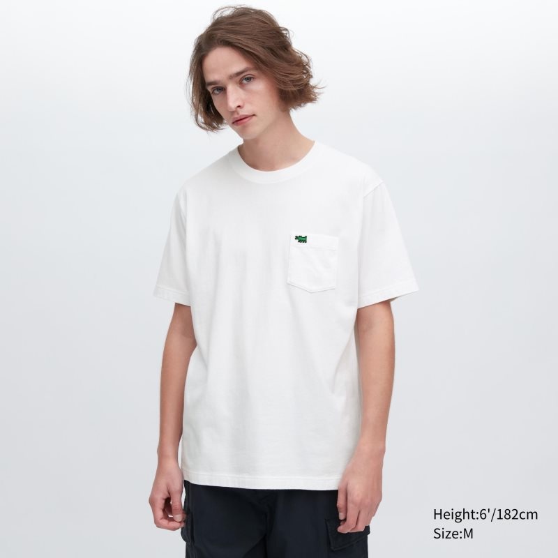 T Shirts Uniqlo Ut Archive Ut Short Sleeve Graphic Keith Haring Homme Blanche | 6070271