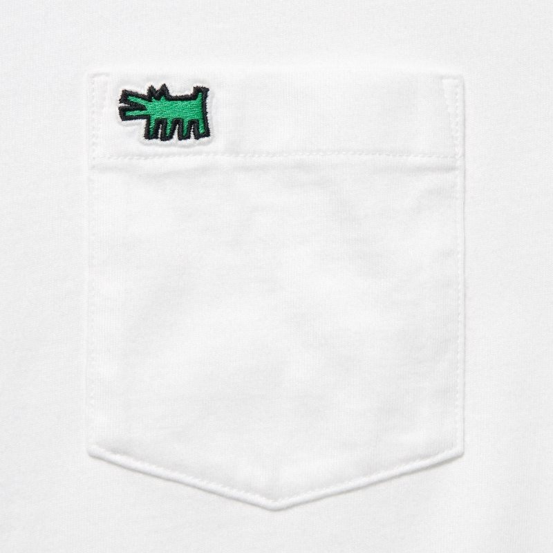 T Shirts Uniqlo Ut Archive Ut Short Sleeve Graphic Keith Haring Homme Blanche | 6070271