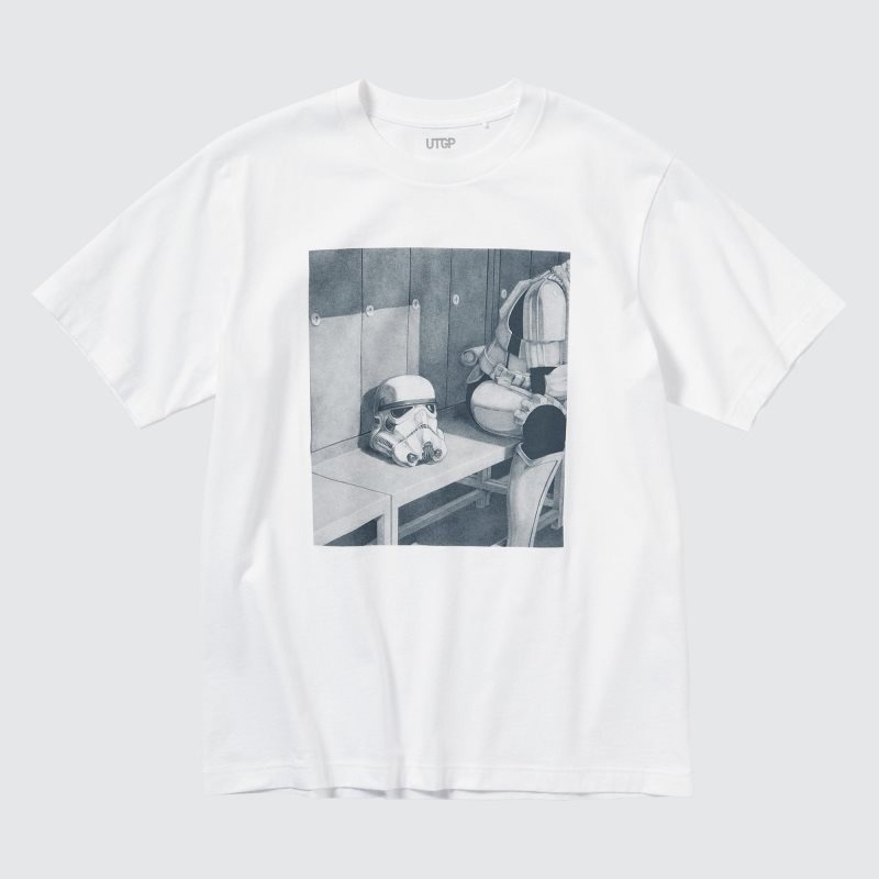 T Shirts Uniqlo Utgp2023: Magic For All Ut Short-sleeve Graphic Jim Chen-hsiang Hu Homme Blanche | 1377407