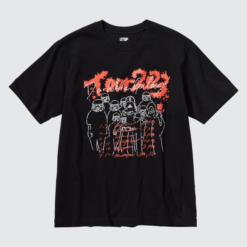 T Shirts Uniqlo Utgp2023: Magic For All Ut Short-sleeve Graphic Takashi Miyahira Homme Noir | 2911418