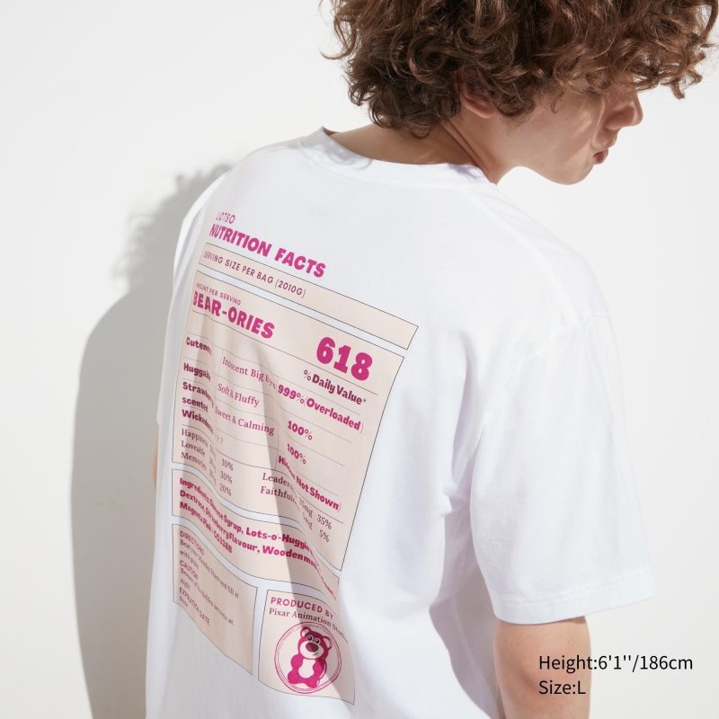 T Shirts Uniqlo Utgp2023: Magic For All Ut Short-sleeve Graphic Cheng Lu Yi Homme Blanche | 2723633