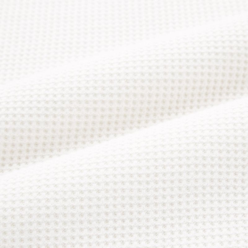 T Shirts Uniqlo Waffle Crew Neck Long-Sleeve Homme Blanche | 1522797