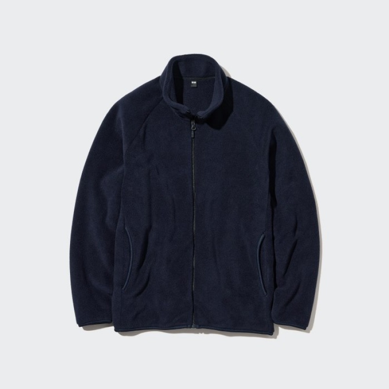 Toison Uniqlo Full-Zip Femme Violette | 3391379