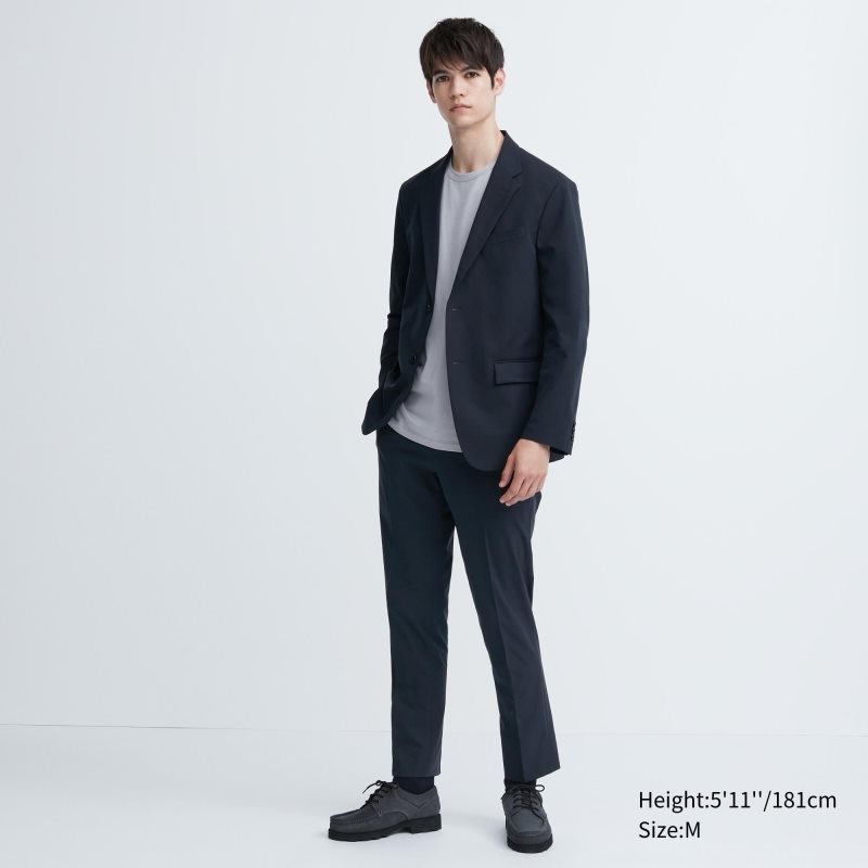 Vestes Uniqlo Airsense Cotton Like Ultra Light Homme Bleu Marine | 3642533