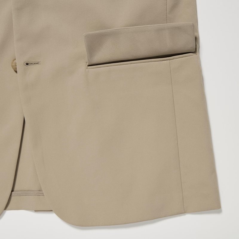 Vestes Uniqlo Airsense Cotton Like Ultra Light Homme Beige | 9573853