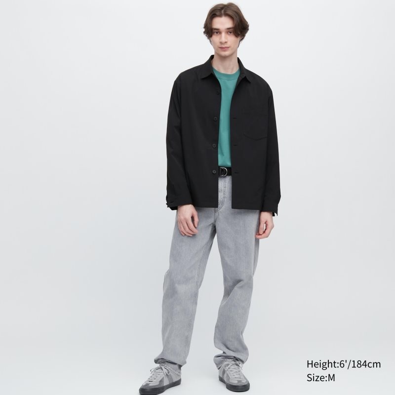 Vestes Uniqlo Airsense Shirt Ultra Light Shirt Homme Noir | 4694414