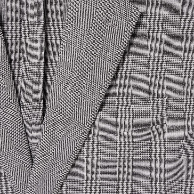 Vestes Uniqlo Airsense Wool Like Glen Check Ultra Light Homme Grise | 3738501