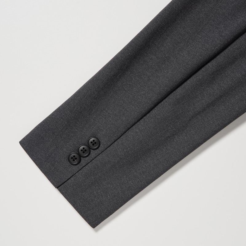 Vestes Uniqlo Airsense Wool Like Ultra Light Homme Noir | 866625