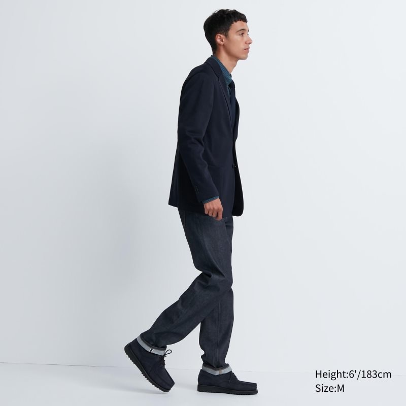 Vestes Uniqlo Comfort Homme Bleu Marine | 2438678