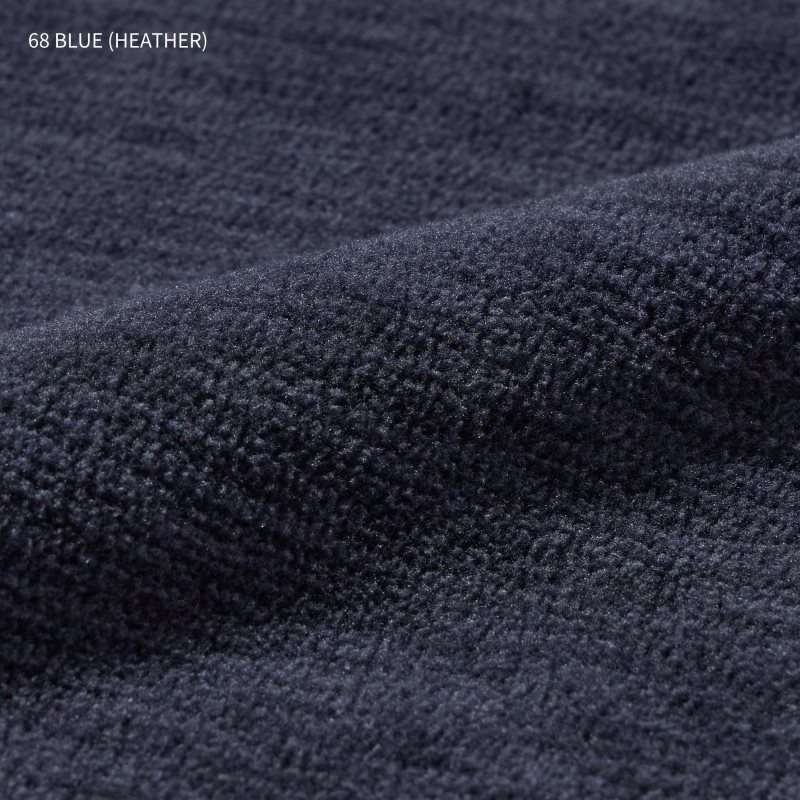 Vestes Uniqlo Fleece Full-zip Long Sleeve Homme Bleu | 1757658