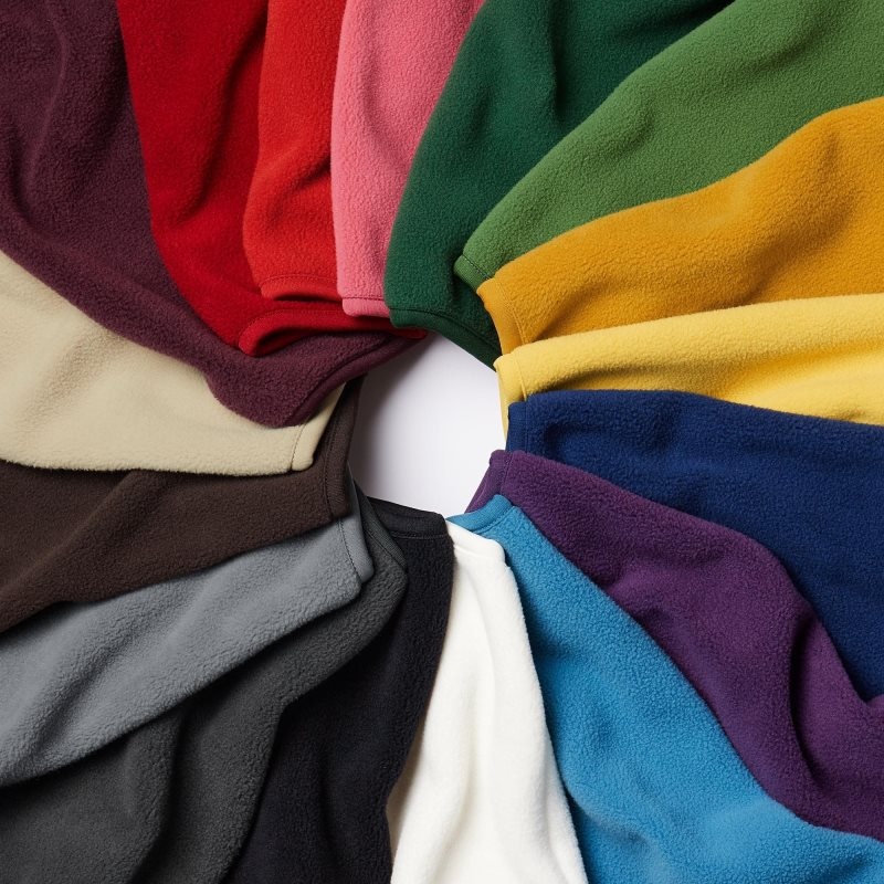 Vestes Uniqlo Fleece Long-sleeve Full-zip Homme Violette | 2066311