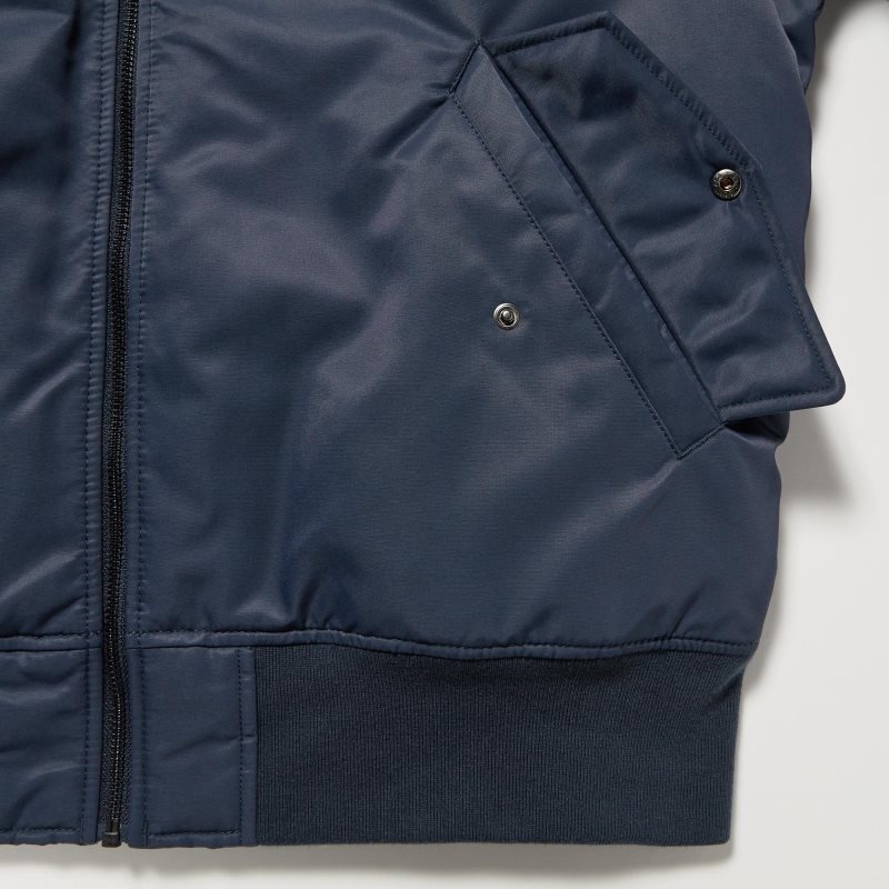 Vestes Uniqlo Ma-1 Homme Bleu Marine | 238298