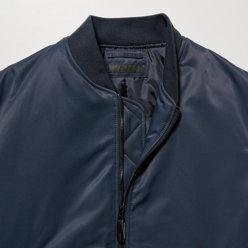 Vestes Uniqlo Ma-1 Homme Bleu Marine | 238298