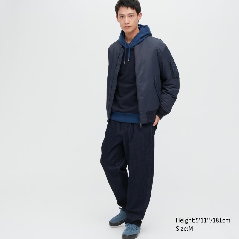 Vestes Uniqlo Ma-1 Homme Vert Olive | 5131456