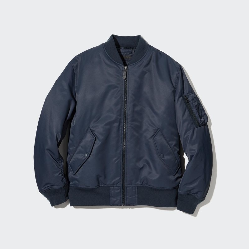 Vestes Uniqlo Ma-1 Homme Vert Olive | 5131456