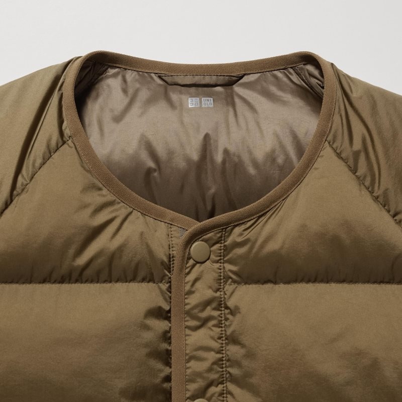 Vestes Uniqlo Recycled Down Homme Marron | 8365864