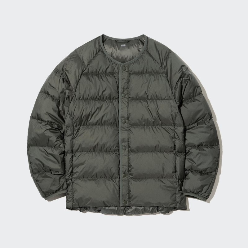 Vestes Uniqlo Recycled Down Homme Vert Olive | 9930957