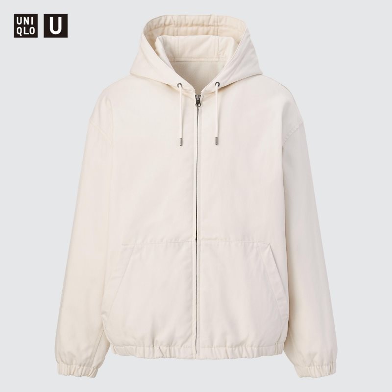 Vestes Uniqlo U Zip-up Homme Noir | 1992156