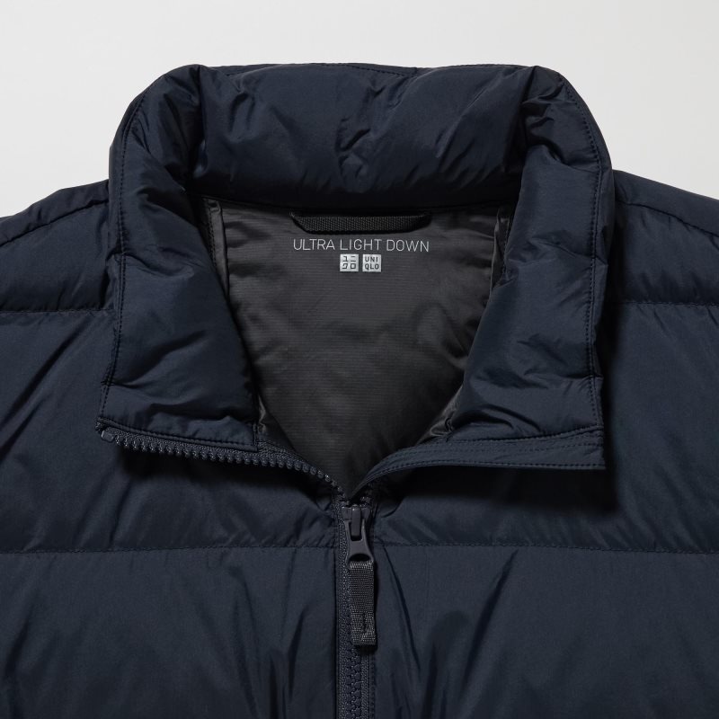 Vestes Uniqlo Ultra Light Down 3d Cut Wide Quilt Homme Noir | 3538793