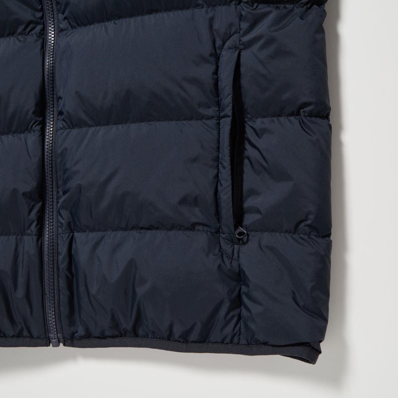 Vestes Uniqlo Ultra Light Down 3d Cut Wide Quilt Homme Noir | 3538793