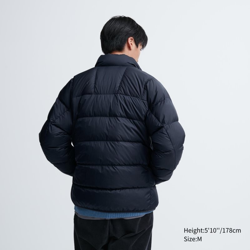 Vestes Uniqlo Ultra Light Down 3d Cut Wide Quilt Homme Vert | 8567956