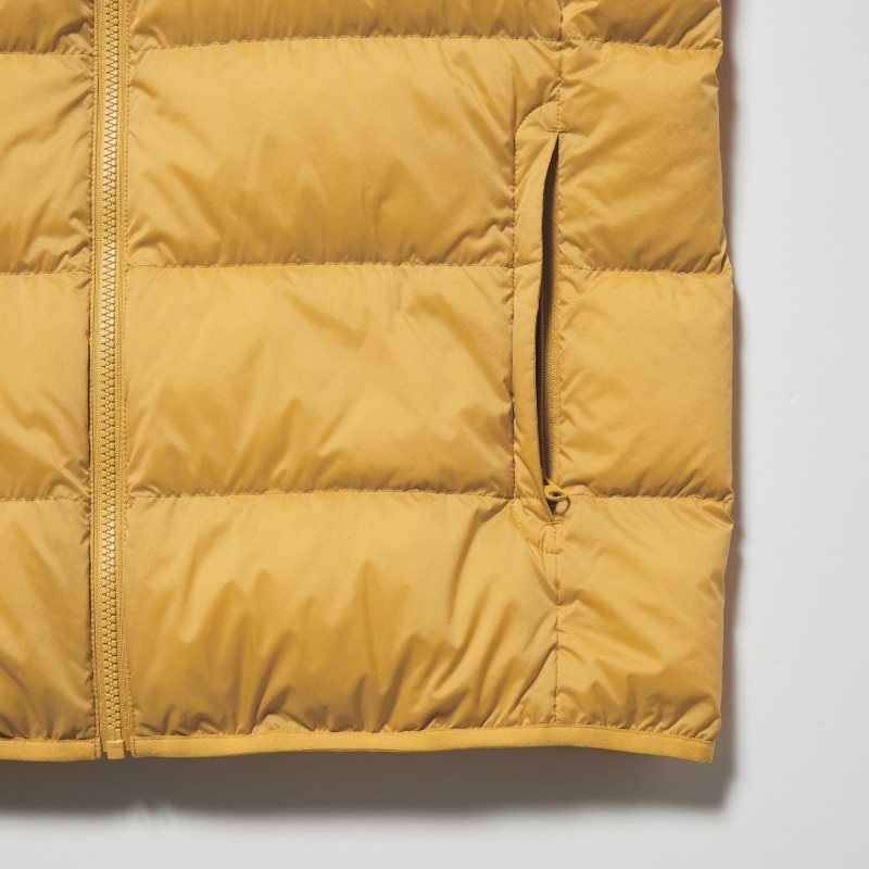 Vestes Uniqlo Ultra Light Down 3d Cut Wide Quilt Homme Vert Olive | 892128