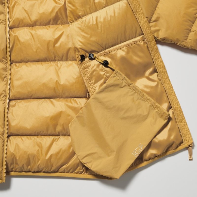 Vestes Uniqlo Ultra Light Down 3d Cut Wide Quilt Homme Vert Olive | 892128