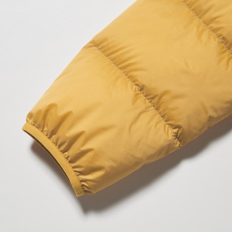 Vestes Uniqlo Ultra Light Down 3d Cut Wide Quilt Homme Beige | 3184689