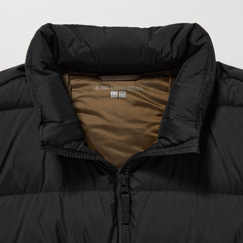 Vestes Uniqlo Ultra Light Down 3d Cut Wide Quilt Color Block Homme Vert Olive | 3983159