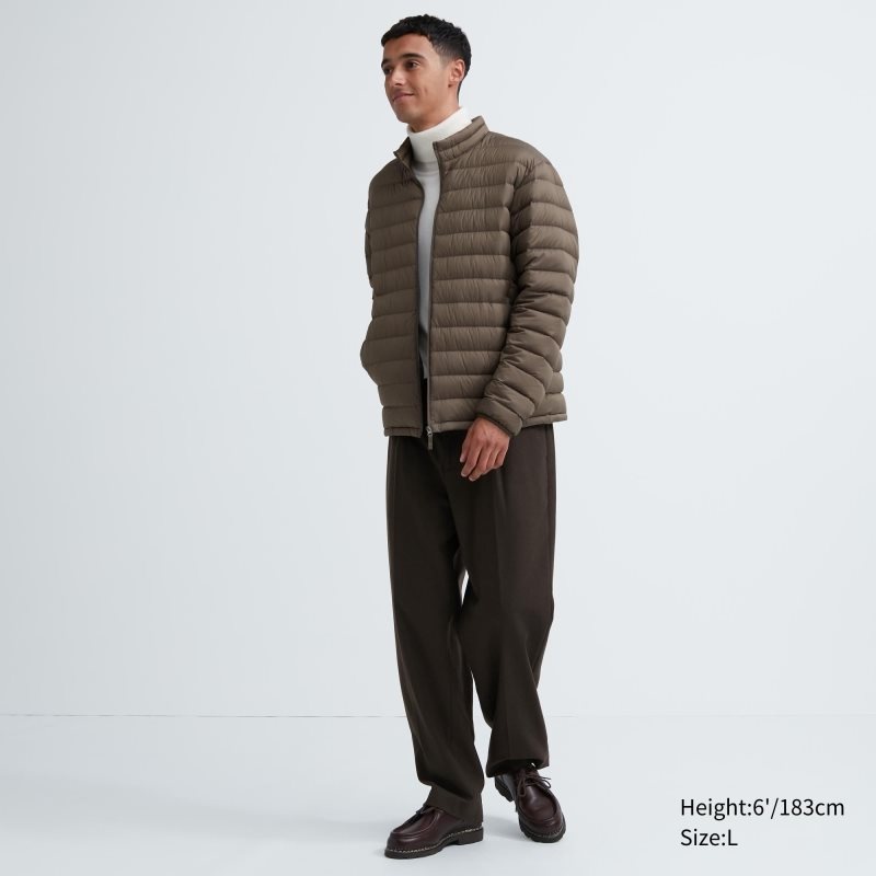 Vestes Uniqlo Ultra Light Down Homme Vert Olive | 9475177