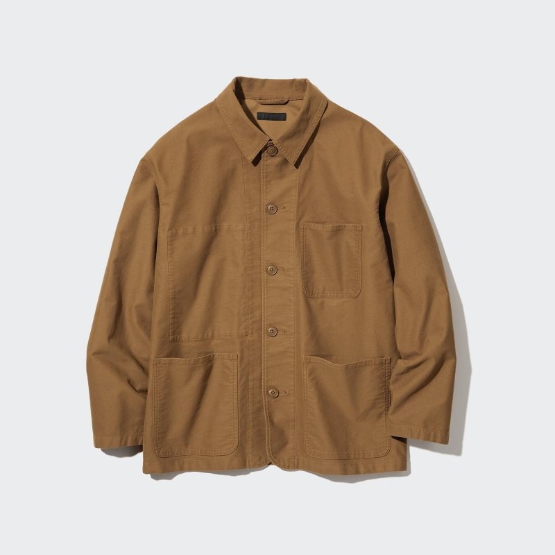 Vestes Uniqlo Utility Homme Marron | 3145503